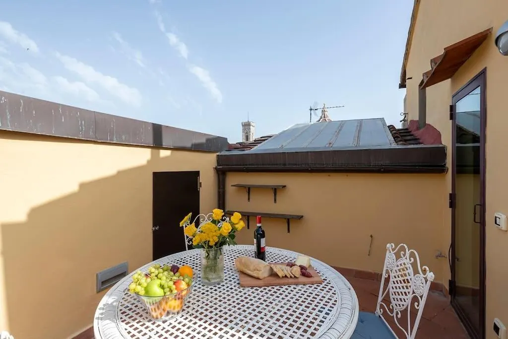 Lägenhet Lussuoso Appartamento Vista Duomo Florens